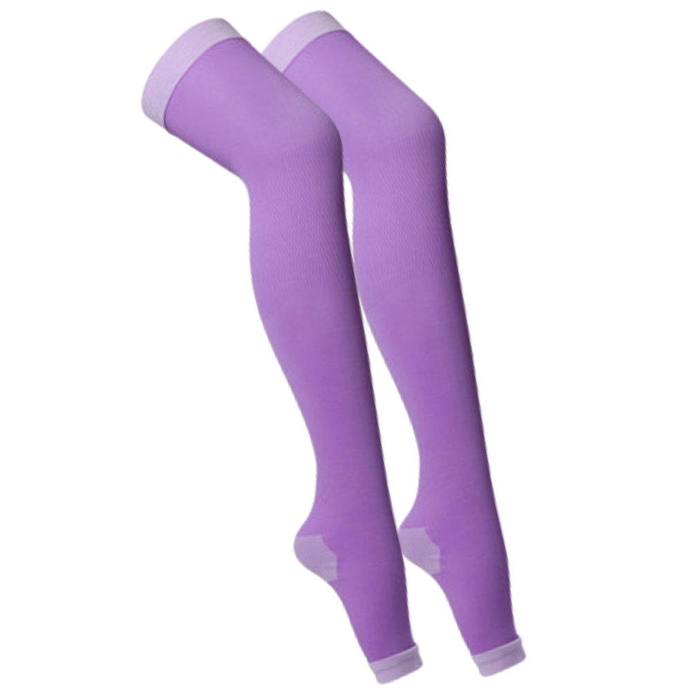Paire de collants de compression amincissants