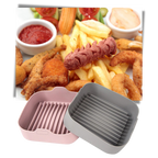 Poêle carré en silicone écologique