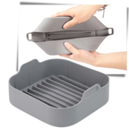 Poêle carré en silicone écologique