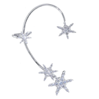 Paire de boucles d'oreilles à clip en zircone