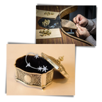 Paire de boucles d'oreilles à clip en zircone