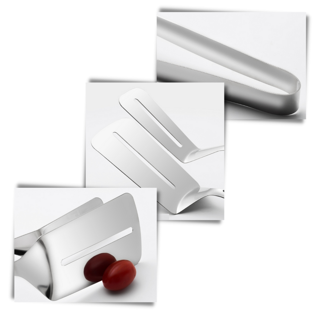 Spatule et pinces en acier inoxydable