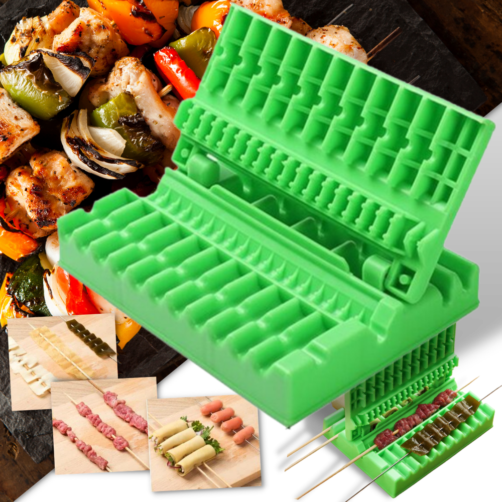 Appareil à brochettes et à kebabs pour barbecue