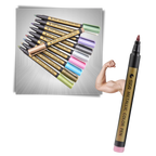 Lot de 10 marqueurs de couleurs métalliques