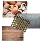 Lot de 10 marqueurs de couleurs métalliques