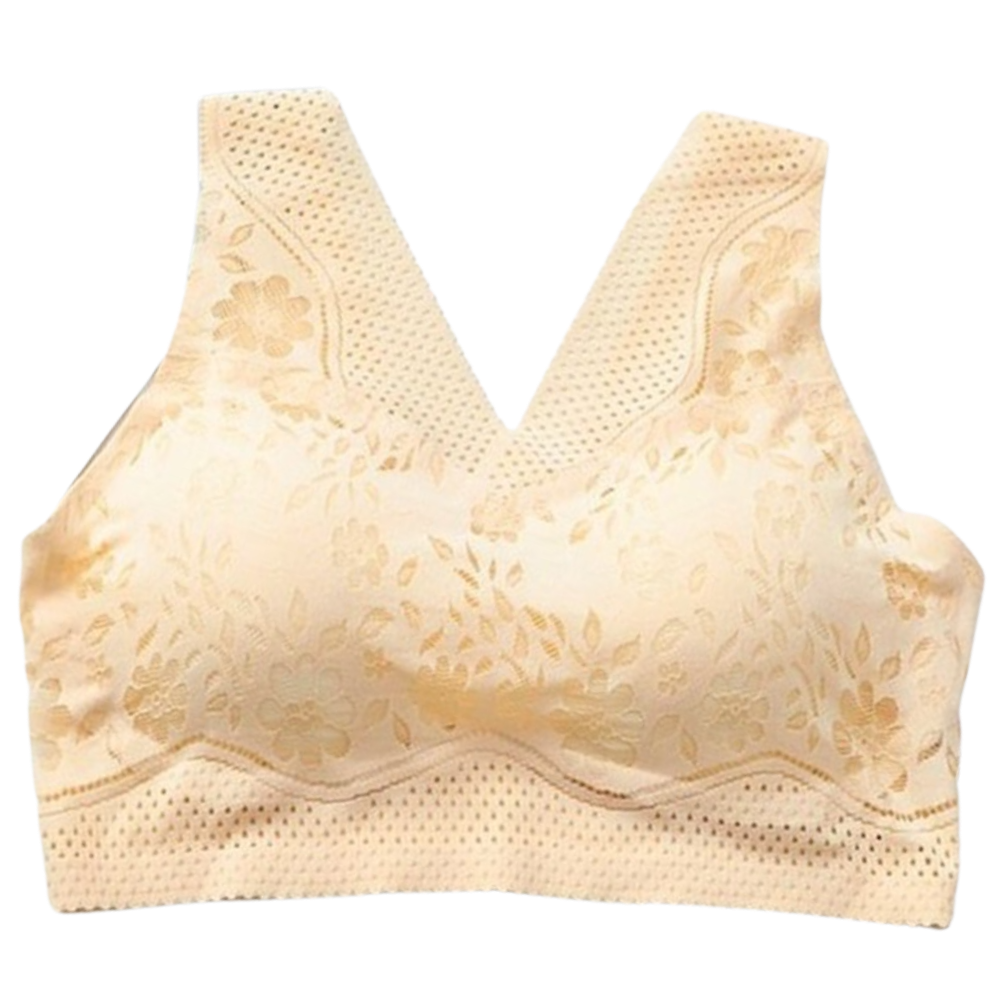 Soutien-gorge en dentelle respirant et sans couture