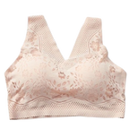 Soutien-gorge en dentelle respirant et sans couture