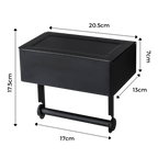 Porte-papier hygiénique et boîte à mouchoirs