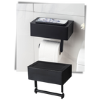 Porte-papier hygiénique et boîte à mouchoirs