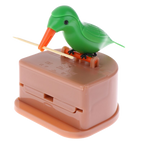 Boîte distributrice de cure-dents motif oiseau