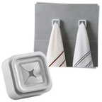 Ensemble de 3 porte-serviettes adhésifs