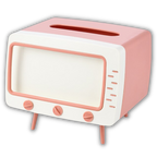 Distributeur de mouchoirs avec support pour téléphone