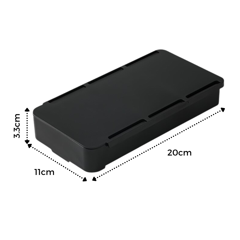 Organisateur de tiroir de bureau invisible