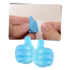 Lot de 20 crochets muraux "Pouce en l'air"