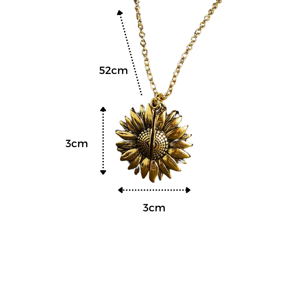 Pendentif Tournesol