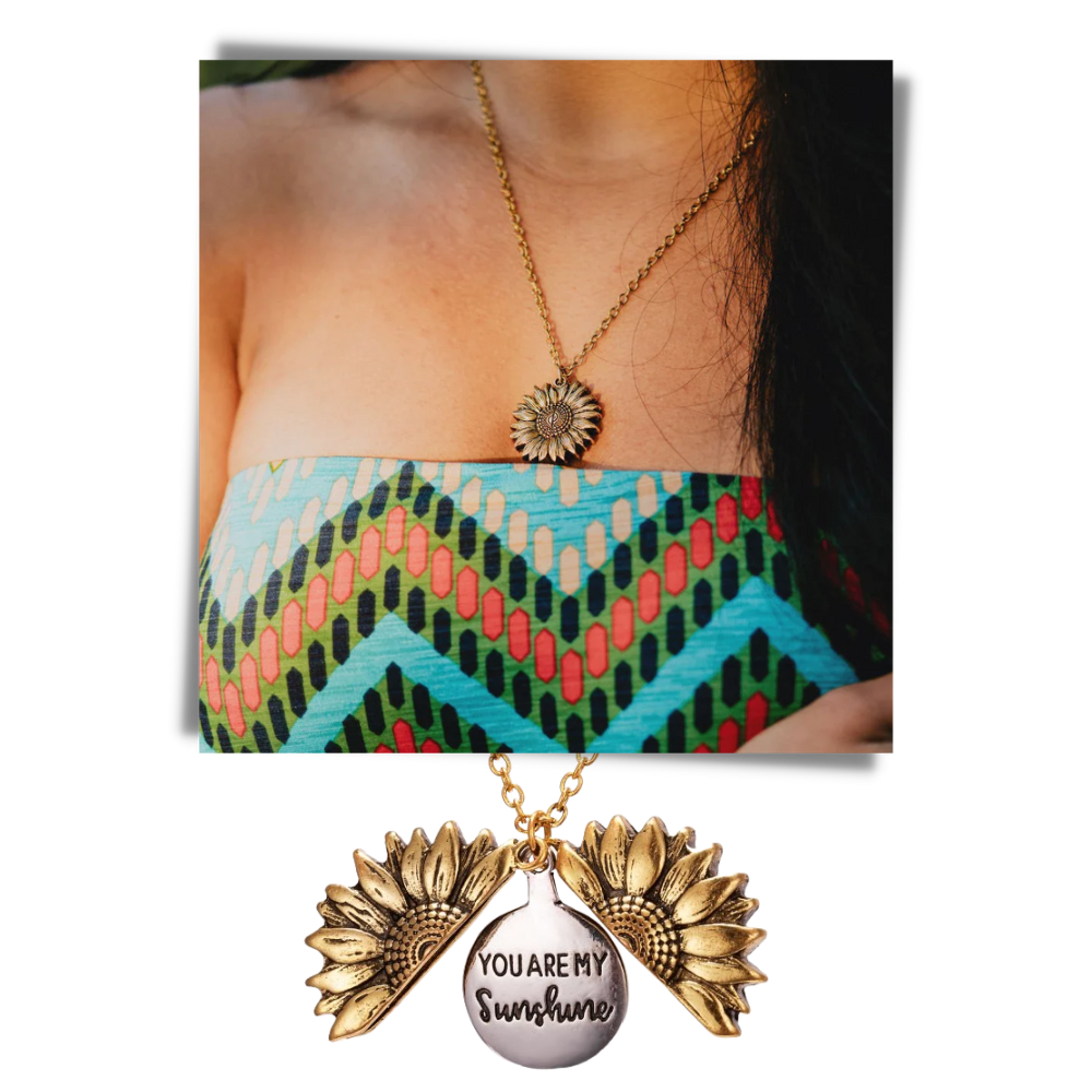 Pendentif Tournesol