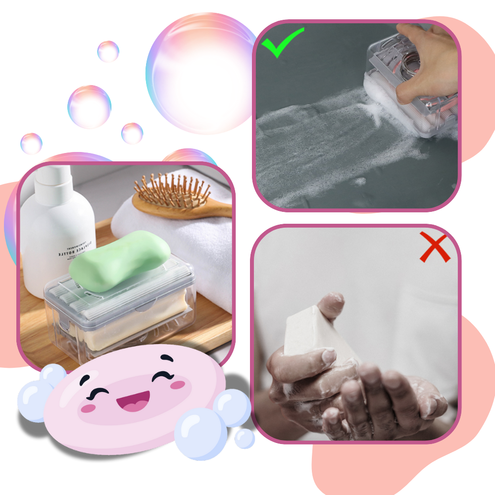 Distributeur de savon 2 en 1