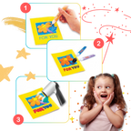 Stylo Pop Corn avec effet 3D