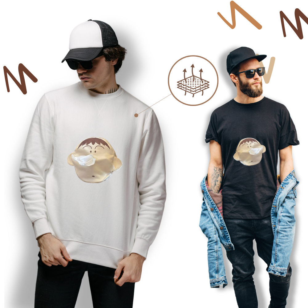 Chemise 3D Shin Chan avec poche intégrée