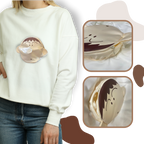 Chemise 3D Shin Chan avec poche intégrée