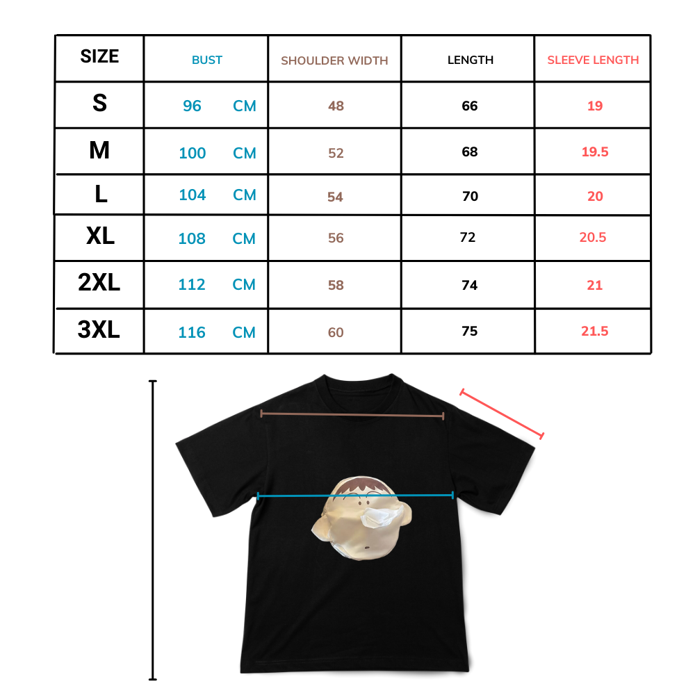 Chemise 3D Shin Chan avec poche intégrée