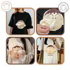 Chemise 3D Shin Chan avec poche intégrée