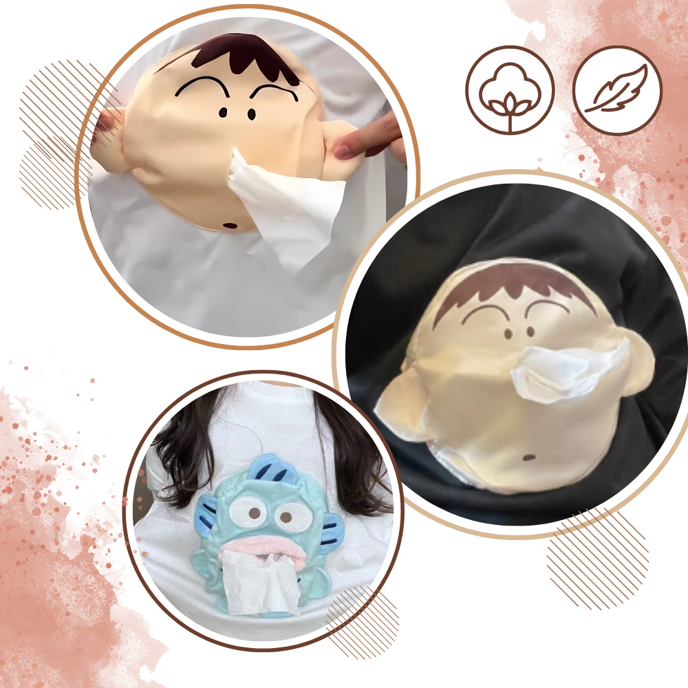 Chemise 3D Shin Chan avec poche intégrée