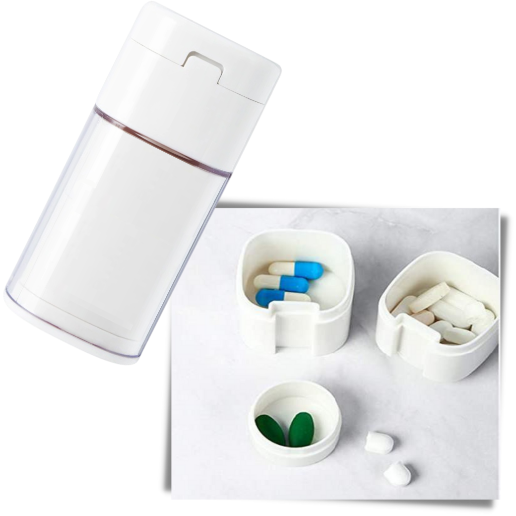 Moulin à pilules 4 en 1 Pulvérisateur