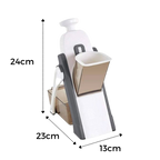 Mandoline verticale 4 en 1