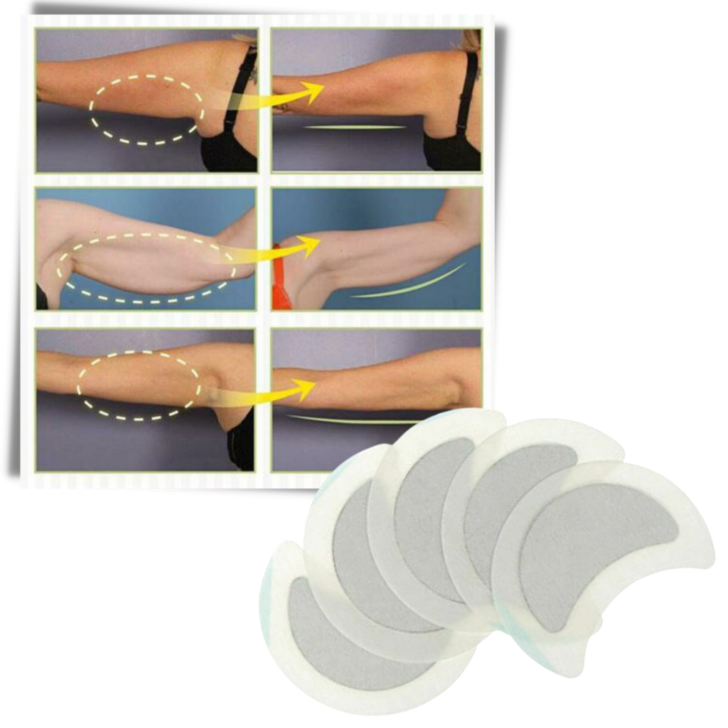 5 Patchs lymphatiques à base de plantes anti-transpiration
