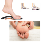 1 Paire de semelles orthopédiques fermes pour pieds plats