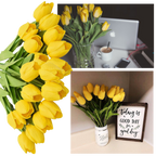 Fleur de tulipe artificielle (10 Pcs)