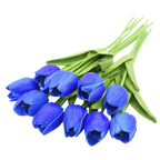 Fleur de tulipe artificielle (10 Pcs)