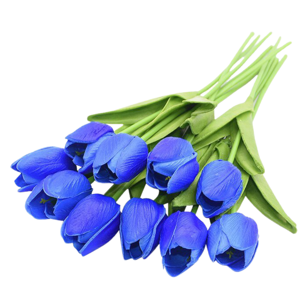 Fleur de tulipe artificielle (10 Pcs)