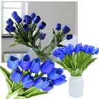 Fleur de tulipe artificielle (10 Pcs)