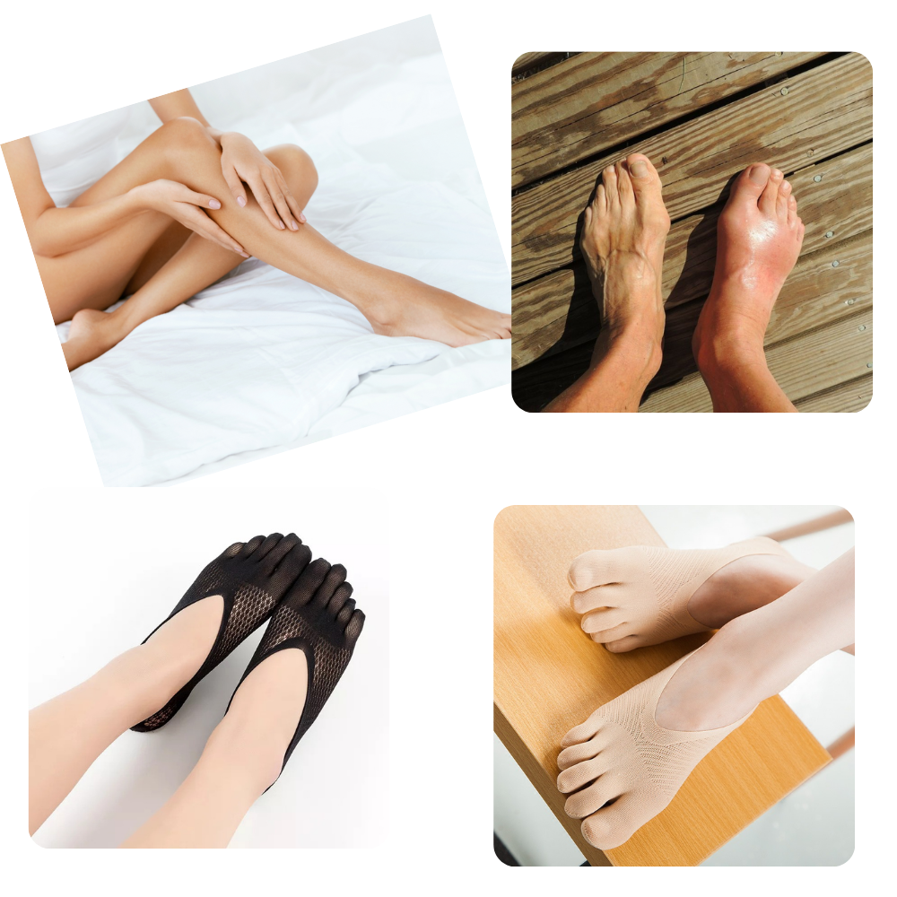 2 Paires de chaussettes de contention