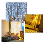 Rideau de lumières avec télécommande