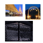 Rideau de lumières avec télécommande