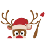 Autocollant de Noël pour essuie glace