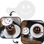 Pochoirs à café (16 pièces)