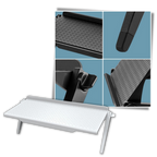 Bureau multifonctionnel avec étagère pour écran