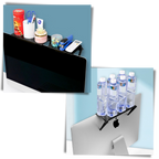 Bureau multifonctionnel avec étagère pour écran