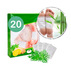 Patches naturels detoxifiants pour pieds (20pcs)
