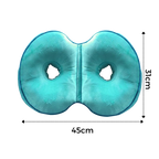 Coussin de siège double pour les fesses