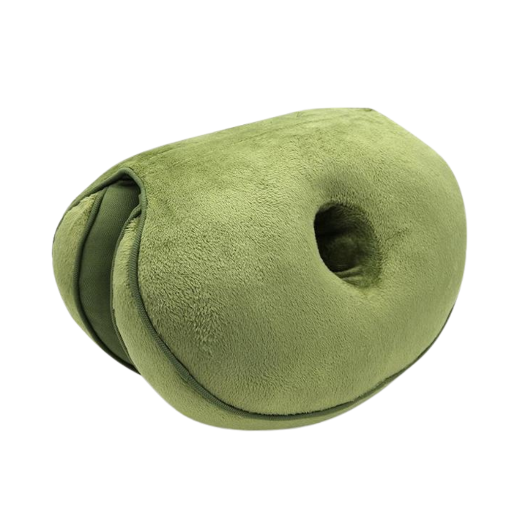 Coussin de siège double pour les fesses