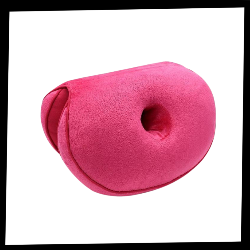 Coussin de siège double pour les fesses