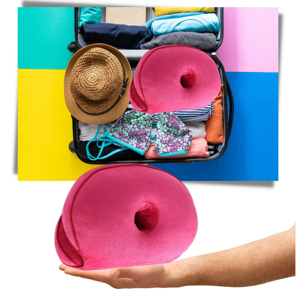 Coussin de siège double pour les fesses