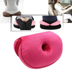 Coussin de siège double pour les fesses
