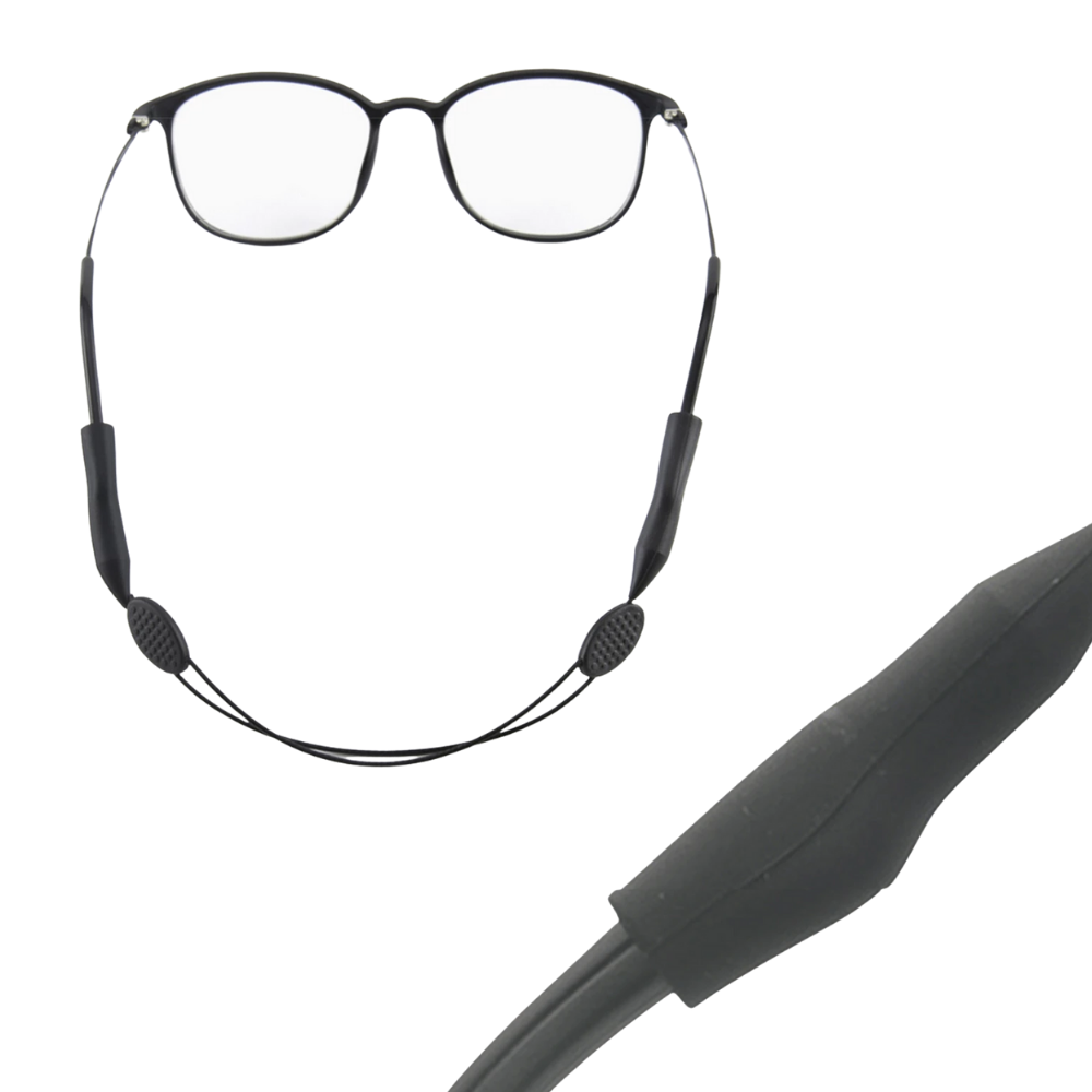 Cordon de cou réglable pour lunettes