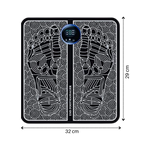 Tapis masseur de pieds électrique EMS